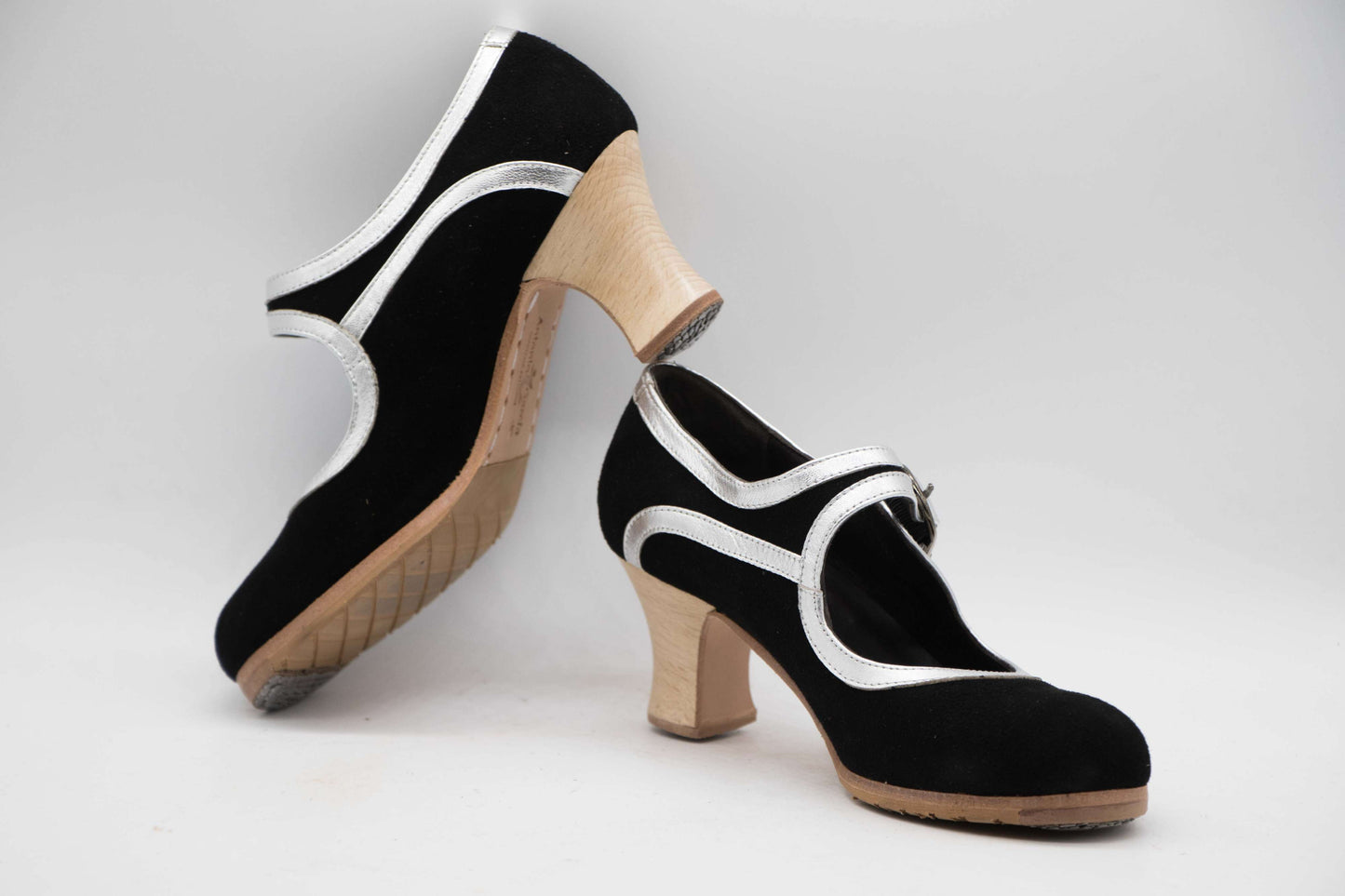 #0009 Mod. Caña nº34. Zapatos Flamenco Profesional de Mujer