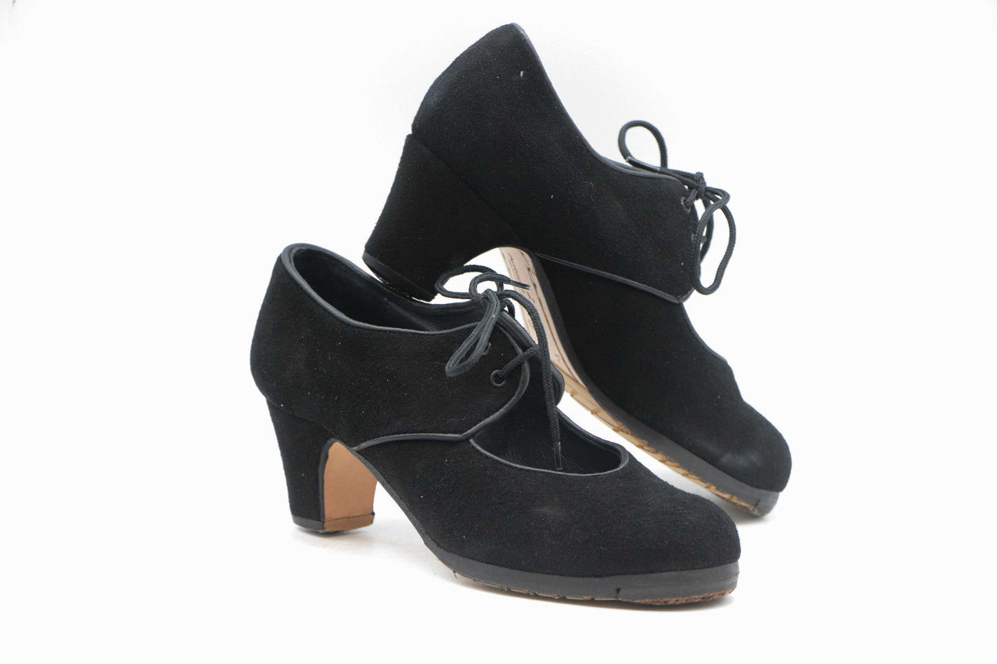 #0020 Mod. Tientos. nº34,5. Zapatos Flamenco Profesional de Mujer